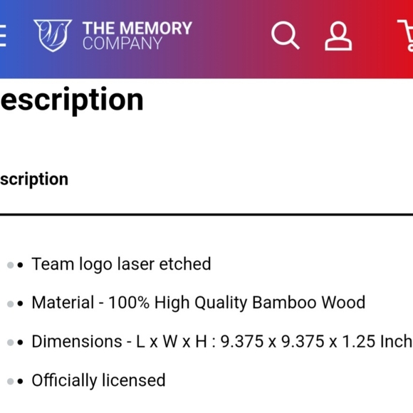 NFL, Vikings Cutting board - Picture 5 of 13